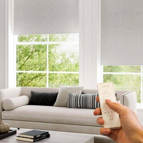 rèm cuốn tự động
