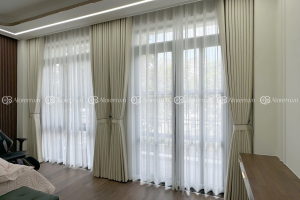 rèm cửa biệt thự