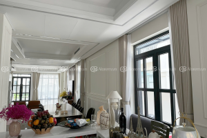 rèm cửa biệt thự