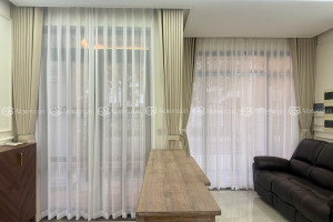 rèm cửa biệt thự