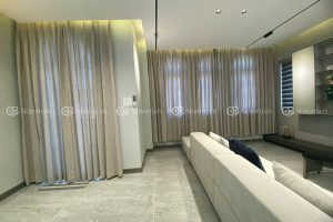 rèm cửa villa