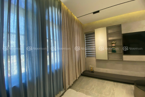 rèm cửa villa