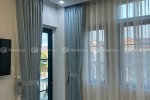 rèm cửa biệt thự