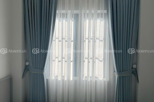 rèm cửa biệt thự