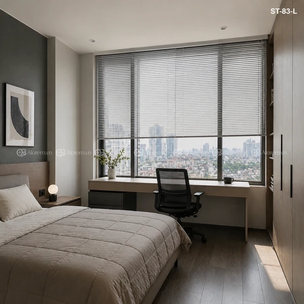 Rèm nhôm hệ 1 dây SL83 2 rem nhom he 1 day SL83