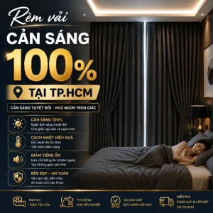 rèm vải cản sáng