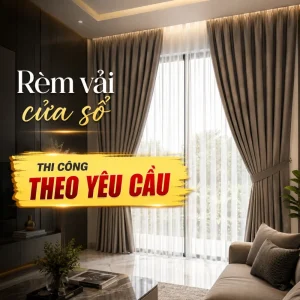 rèm vải cửa sổ