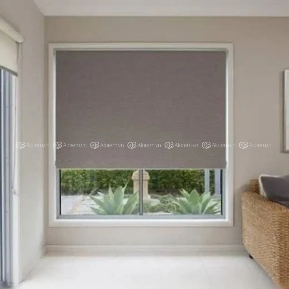 Rèm vải kéo dây thi công giá Rẻ tại nhà 15 rèm vải kéo dây