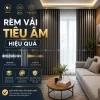 rèm vải tiêu âm