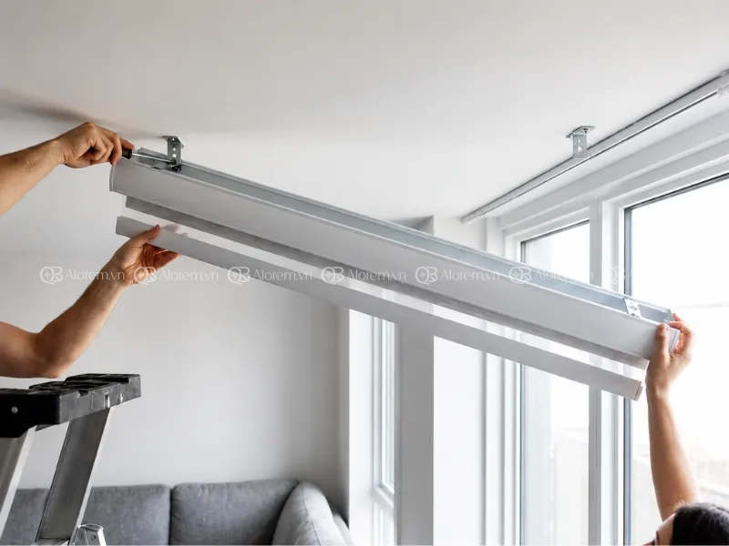Những lỗi thường gặp khi lắp rèm cầu vồng