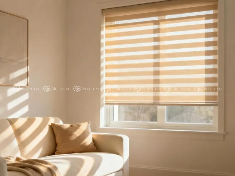 Cách lắp rèm cửa sổ cầu vồng