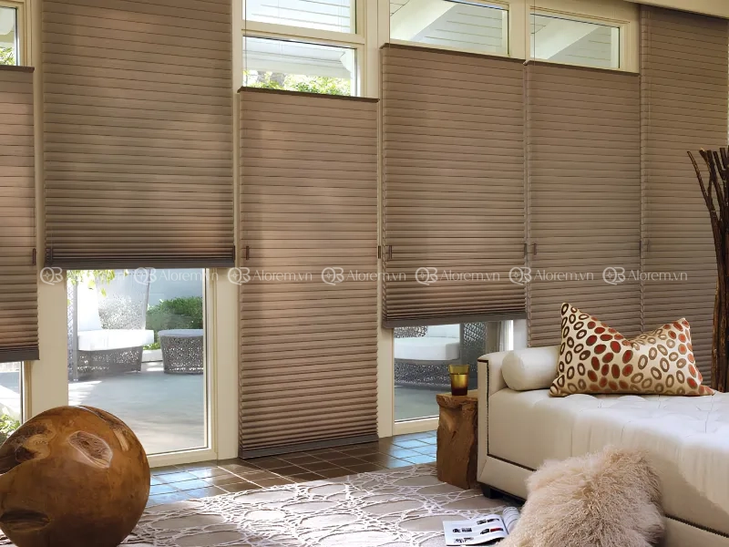 Lợi ích khi lắp rèm tổ ong